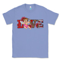 Colony Blue valentine's day cupid sunflowers love Classic Tee - RanaPortraitStore