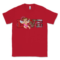 Red valentine's day cupid sunflowers love Classic Tee - RanaPortraitStore