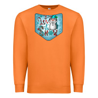 Carrot Christmas Pocket Premium Sweatshirt - CowhideDigitalArt