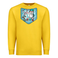 Lemon Christmas Pocket Premium Sweatshirt - CowhideDigitalArt