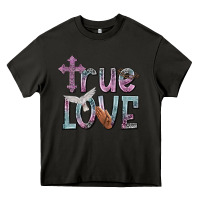 Asphalt true love Heavy Core Tee - NancyCooperArtShop