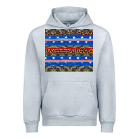 Heather Grey armed forces day Urban Hoodie - Artiststas