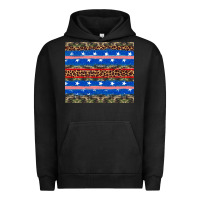 Pigment Black armed forces day Urban Hoodie - Artiststas