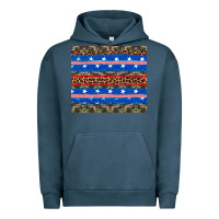 Pigment Midnight Navy armed forces day Urban Hoodie - Artiststas