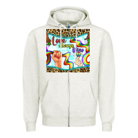 Oatmeal Heather Pride lgbtq love always wins peace gender symbol Zipper Hoodie - BundleAndBundleShop