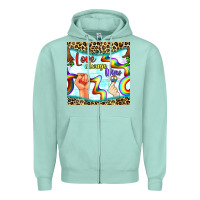 Seafoam Pride lgbtq love always wins peace gender symbol Zipper Hoodie - BundleAndBundleShop