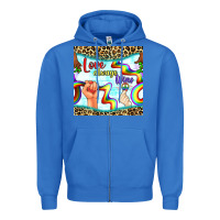 True Royal Pride lgbtq love always wins peace gender symbol Zipper Hoodie - BundleAndBundleShop