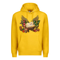 Lemon joy christmas with baby jesus bbs Premium Hoodie - BundleAndBundleShop