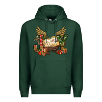 Sports Green joy christmas with baby jesus bbs Premium Hoodie - BundleAndBundleShop