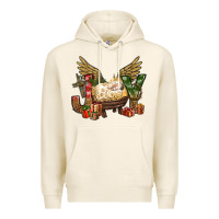 Tofu joy christmas with baby jesus bbs Premium Hoodie - BundleAndBundleShop