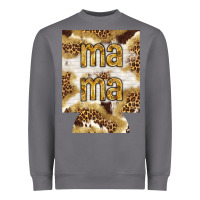 Storm Mama with leopard and cowhide regular can cooler Heavyweight Sweatshirt - HowdyJamesFarm