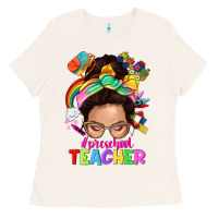 Bone preschool teacher Ladies Tee - NancyCooperArtShop