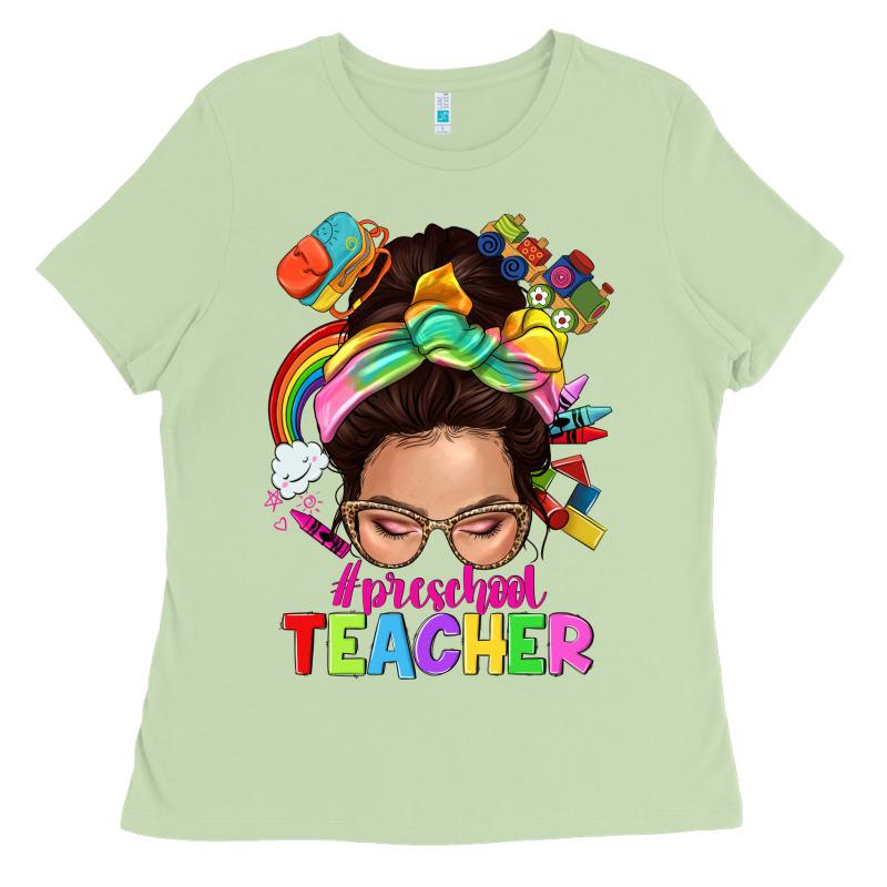 Preschool Teacher Ladies Tee by NancyCooperArtShop | Teevron