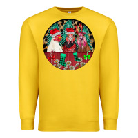 Lemon Chickens Premium Sweatshirt - CowhideDigitalArt