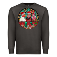 Smoke Chickens Premium Sweatshirt - CowhideDigitalArt