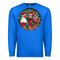 True Royal Chickens Premium Sweatshirt - CowhideDigitalArt