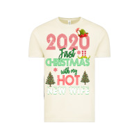 Vintage Arctic 2020 First Christmas With My Hot New Wife Vintage Tee - Bettercallsaul