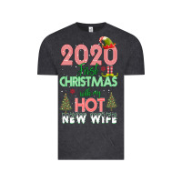 Vintage Black 2020 First Christmas With My Hot New Wife Vintage Tee - Bettercallsaul