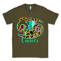 Army Green Cancer Zodiac Classic Tee - Bettercallsaul