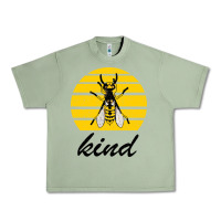 Oil Green Bee Kind Urban Heavy Tee - Bettercallsaul