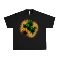Black sunflower christmas patch Urban Heavy Tee - JahusDesignShop