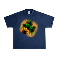 Navy sunflower christmas patch Urban Heavy Tee - JahusDesignShop