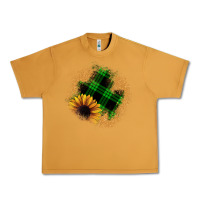 Peanut Butter sunflower christmas patch Urban Heavy Tee - JahusDesignShop
