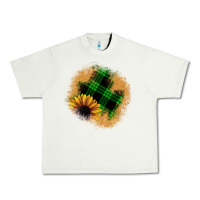 Sunflower Christmas Patch Urban Heavy Tee | Teevron