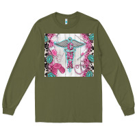 Army Green cna tumbler tbs Long Sleeve Tee - TumblerDesignByShophia