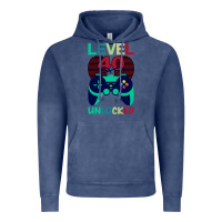 Vintage Denim Level 40 Unlocked Vintage Hoodie - Bettercallsaul