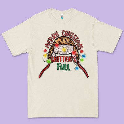 Merry Christmas Shitter S Full Premium Tee Designed By Maliassmallbusiness