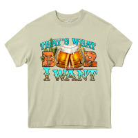 Mossy western beer thats what i want Heavy Core Tee - NancyCooperArtShop