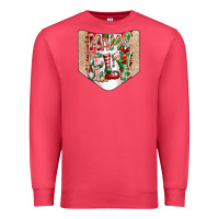Cardinal Christmas Pocket Premium Sweatshirt - CowhideDigitalArt