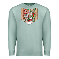 Seafoam Christmas Pocket Premium Sweatshirt - CowhideDigitalArt