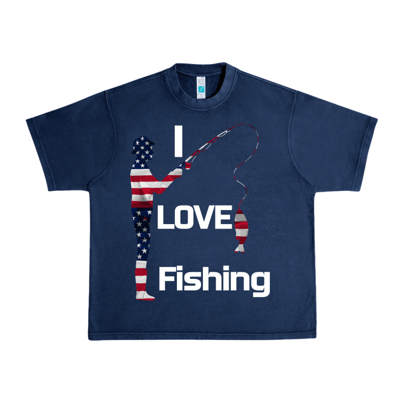 I Love Fishing Urban Heavy Tee by Bettercallsaul | Teevron