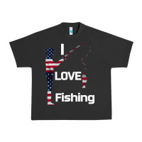 Pigment Black I love fishing Urban Heavy Tee - Bettercallsaul