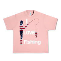 Salmon I love fishing Urban Heavy Tee - Bettercallsaul