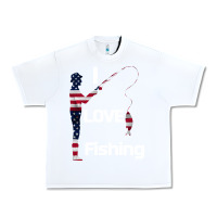 White I love fishing Urban Heavy Tee - Bettercallsaul
