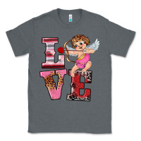 Charcoal Heather valentine's day cupid love Classic Tee - RanaPortraitStore