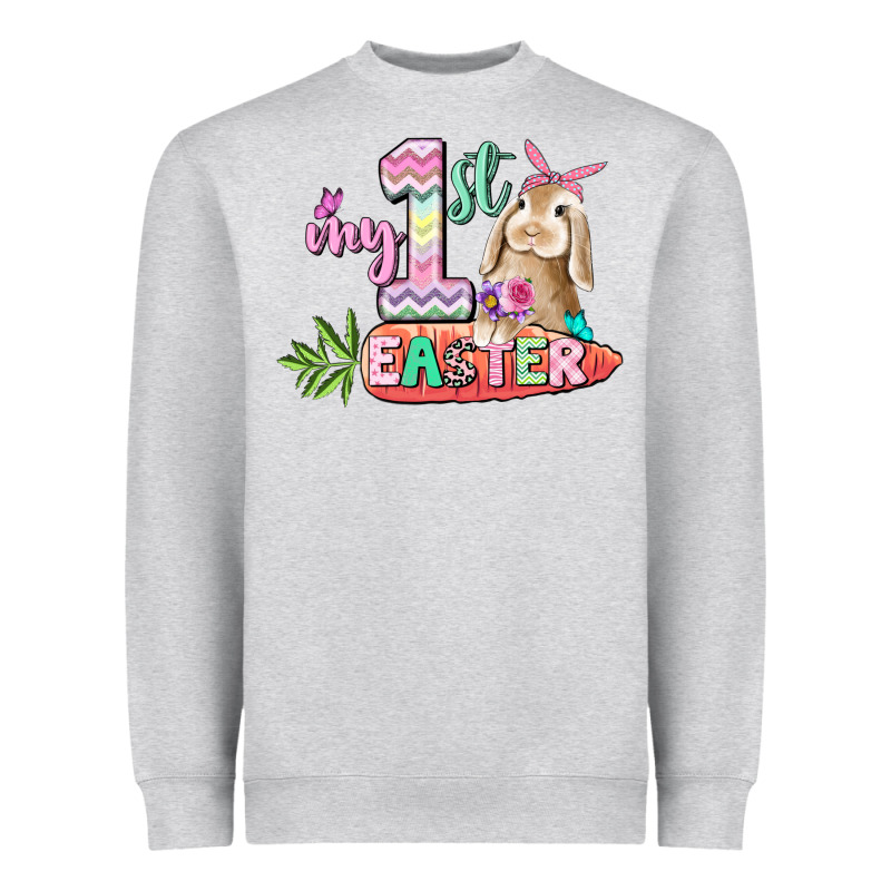 My First Easter Day Heavyweight Sweatshirt by CowGirlArtShop | Teevron