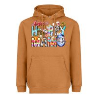 Meerkat One Happy Mama Easter Bunny Heavyweight Hoodie - CowhideDigitalArt