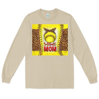 Mushroom softball with leopard tumbler tbs Long Sleeve Tee - TumblerDesignByShophia