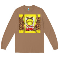 Toasted Coconut softball with leopard tumbler tbs Long Sleeve Tee - TumblerDesignByShophia