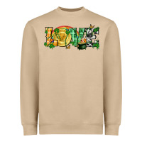 Mushroom Western love St. Patrick's Day p Heavyweight Sweatshirt - CowGirlArtShop