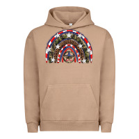 Pigment Burro usa camouflage rainbow Urban Hoodie - Artiststas