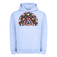 Pigment Grape Ice usa camouflage rainbow Urban Hoodie - Artiststas