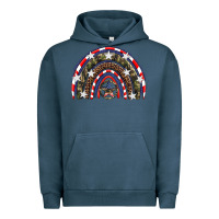 Pigment Midnight Navy usa camouflage rainbow Urban Hoodie - Artiststas