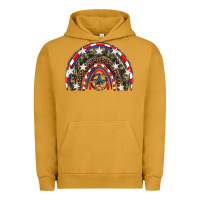 Pigment Peanut Butter usa camouflage rainbow Urban Hoodie - Artiststas