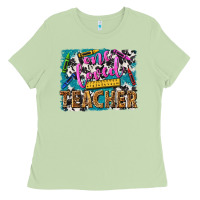 Matcha one loved teacher Ladies Tee - NancyCooperArtShop