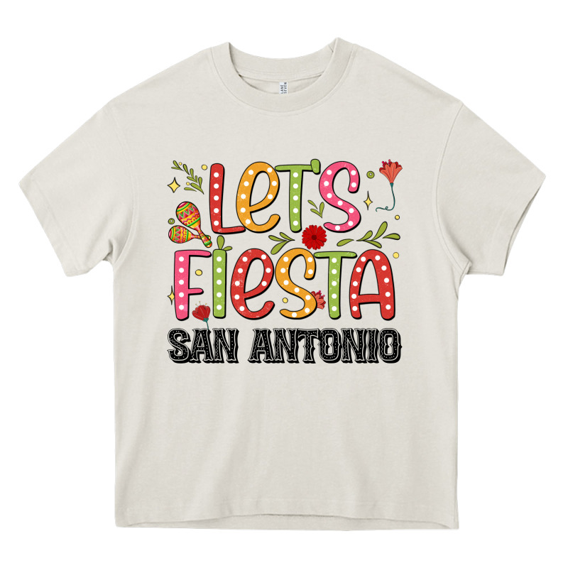 Lets Fiesta San Antonio Heavy Core Tee by JahusDesignShop | Teevron